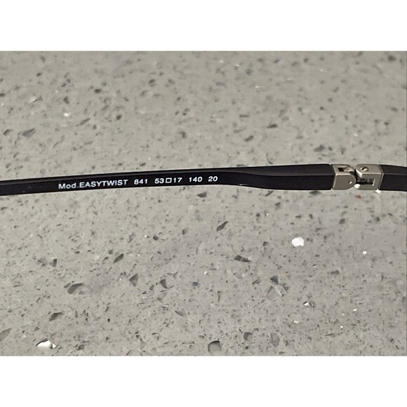 Easytwist M ET 841 Brown Turboflex 360 Hinges Eyeglass Frames ONLY 53 17 140 20 - Picture 10 of 16